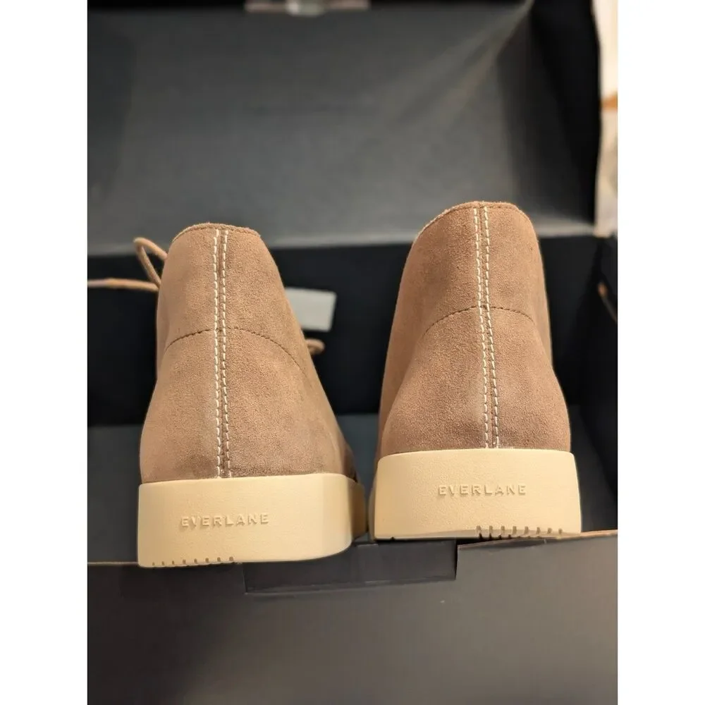 Everlane NWT The Desert Chukka Boot 7.5 Mens NIB Brown Tan Suede Quiet Luxury